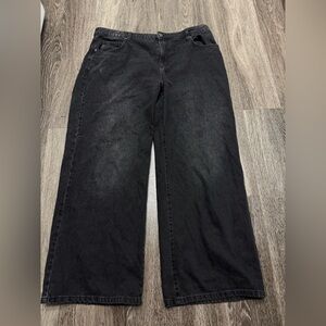 Cotton On Black Wide Leg Jeans